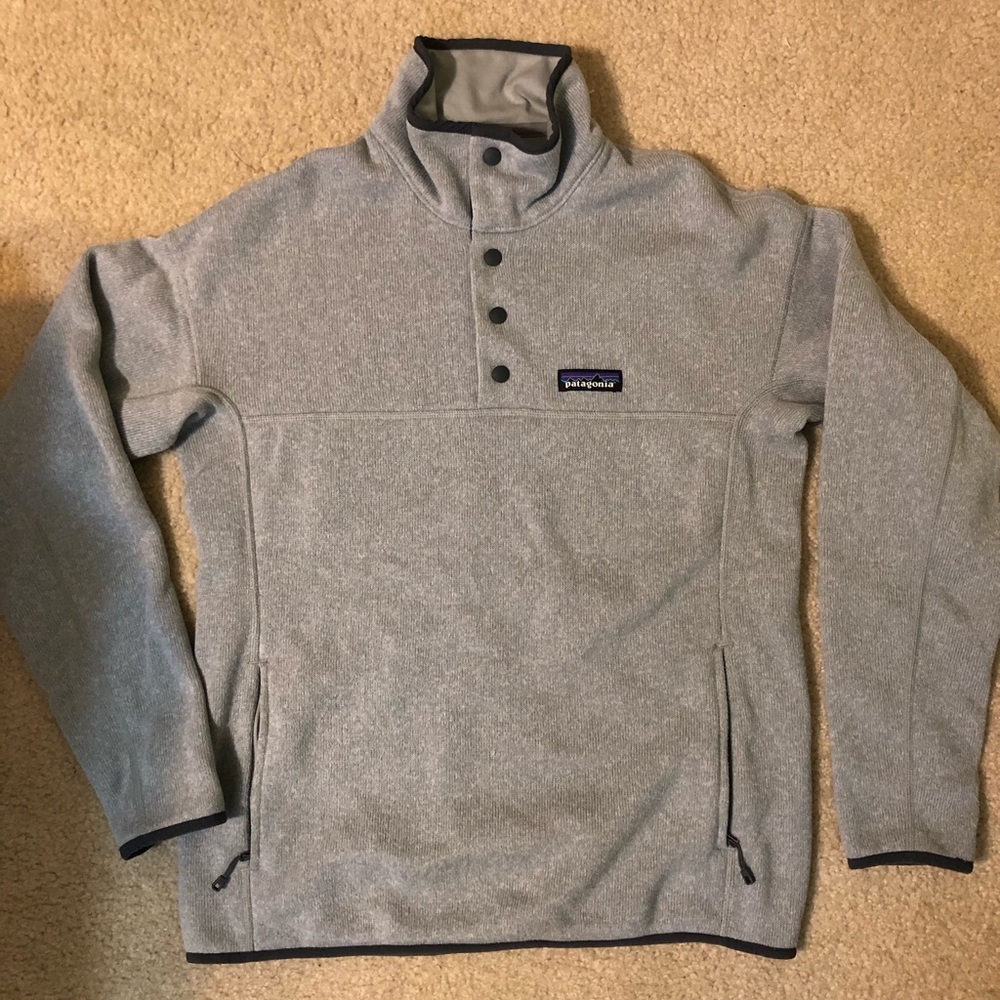 Patagonia Women’s Better Sweater Pullover Grey M